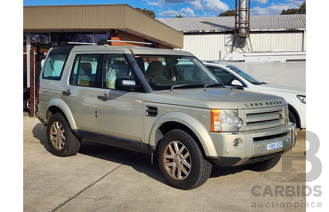 10/2008 Land Rover Discovery 3 SE MY08 4d Wagon Beige 2.7L