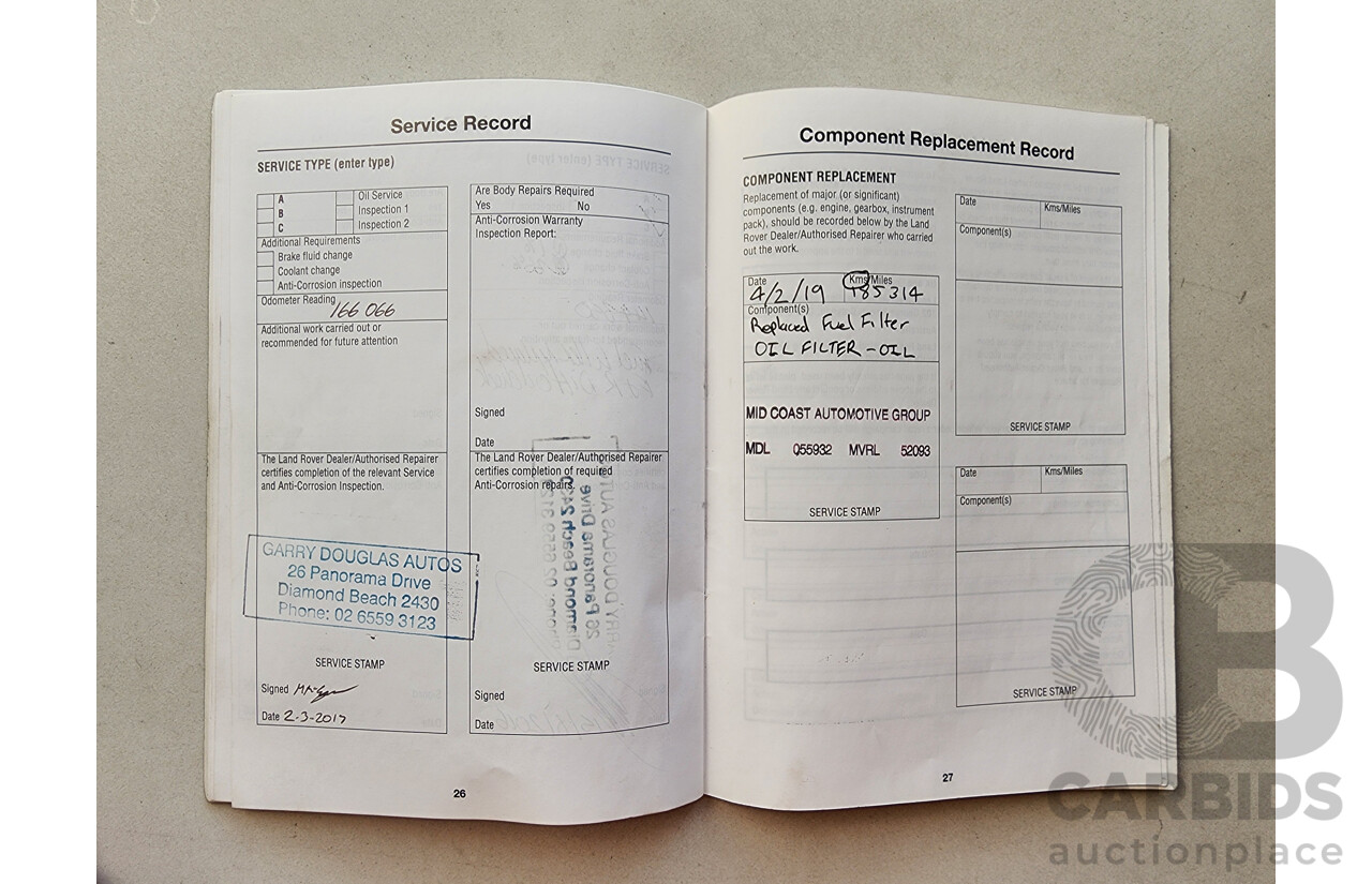 10/2008 Land Rover Discovery 3 SE MY08 4d Wagon Beige 2.7L