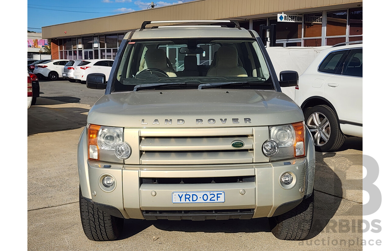 10/2008 Land Rover Discovery 3 SE MY08 4d Wagon Beige 2.7L