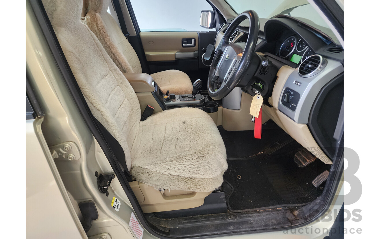 10/2008 Land Rover Discovery 3 SE MY08 4d Wagon Beige 2.7L