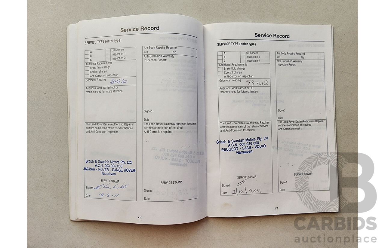 10/2008 Land Rover Discovery 3 SE MY08 4d Wagon Beige 2.7L