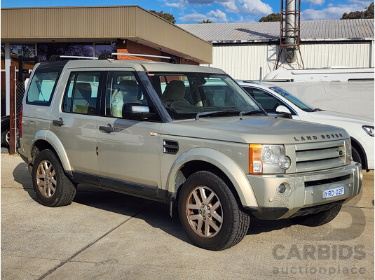 10/2008 Land Rover Discovery 3 SE MY08 4d Wagon Beige 2.7L
