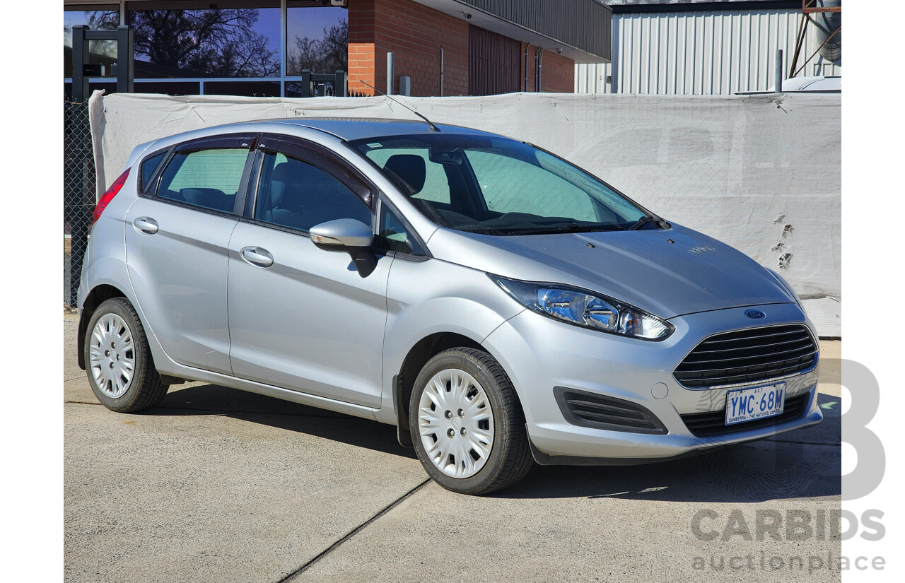 10/2013 Ford Fiesta Ambiente WZ 5d Hatchback silver 1.5L