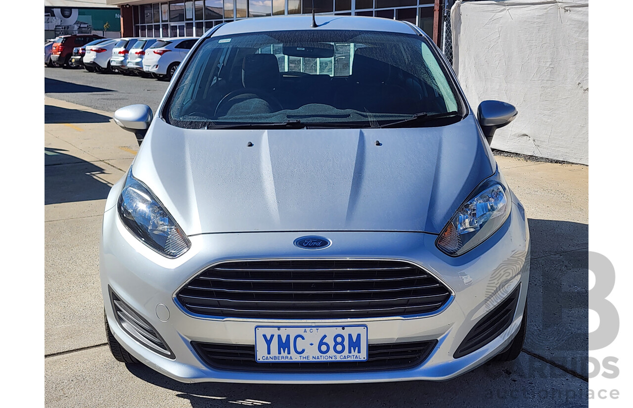 10/2013 Ford Fiesta Ambiente WZ 5d Hatchback silver 1.5L