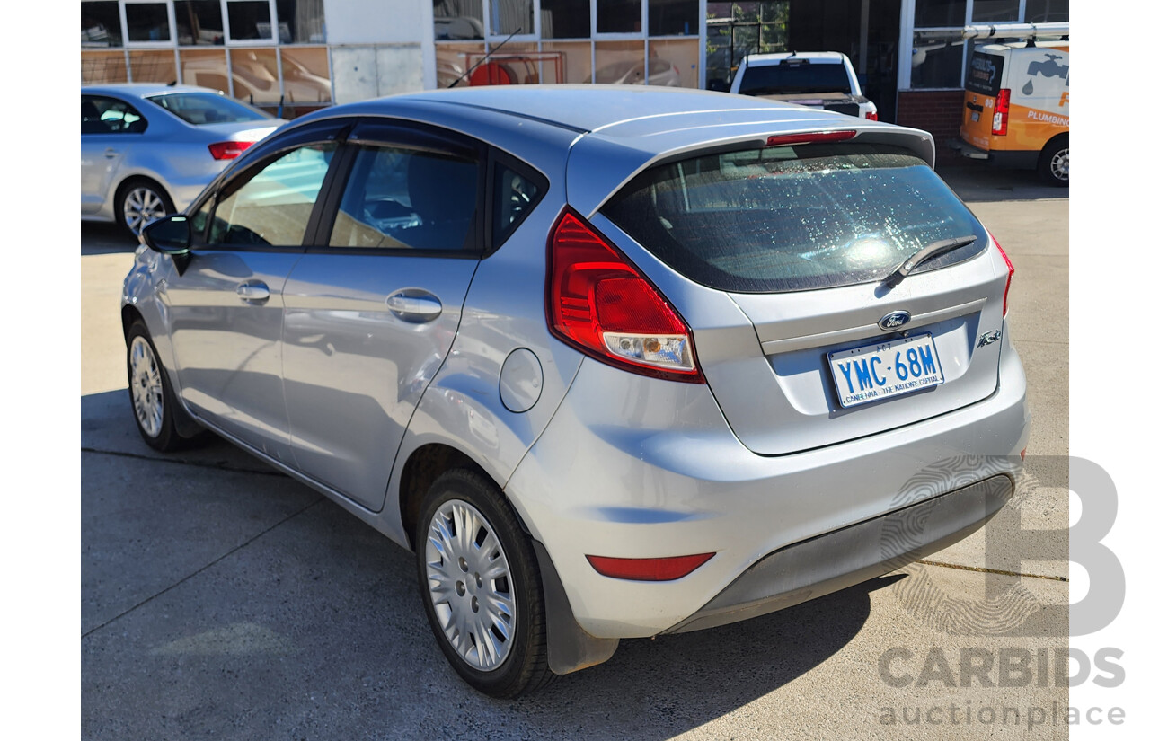 10/2013 Ford Fiesta Ambiente WZ 5d Hatchback silver 1.5L