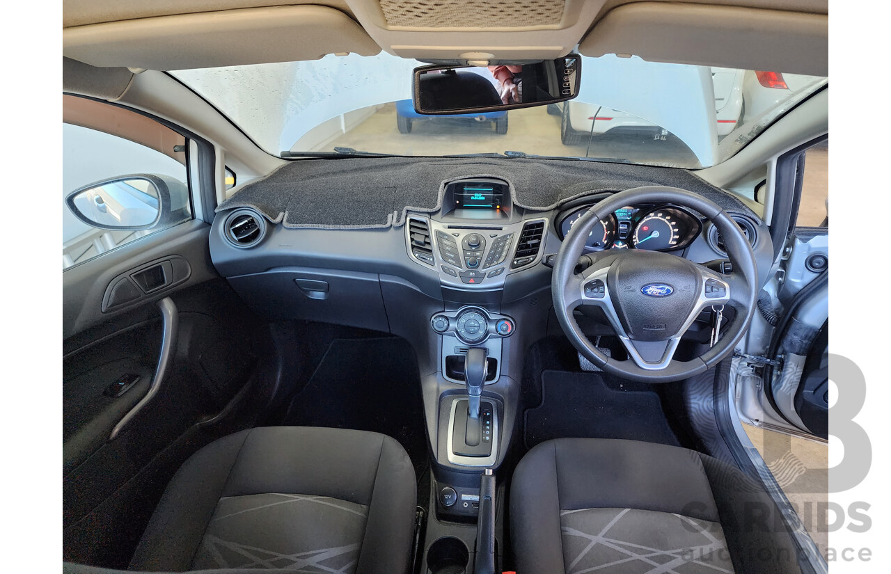 10/2013 Ford Fiesta Ambiente WZ 5d Hatchback silver 1.5L