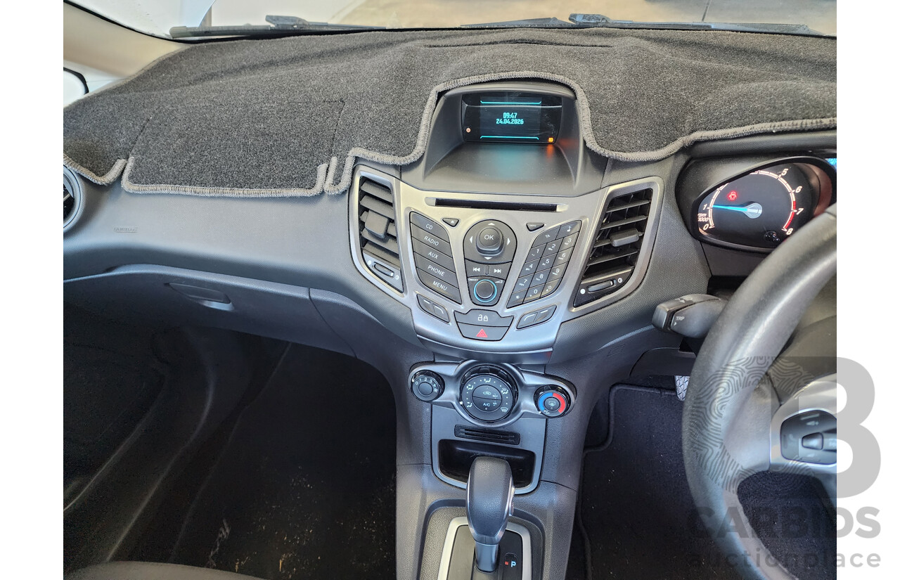 10/2013 Ford Fiesta Ambiente WZ 5d Hatchback silver 1.5L