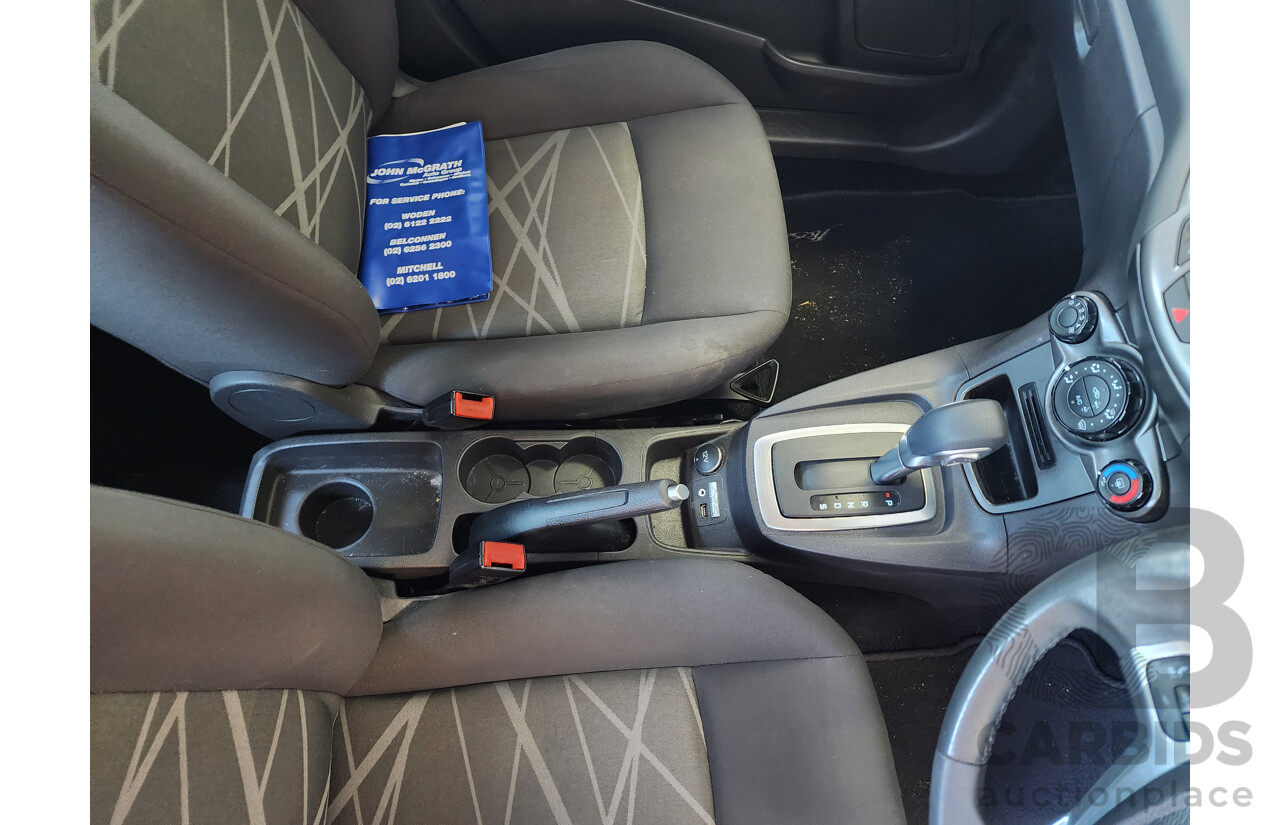 10/2013 Ford Fiesta Ambiente WZ 5d Hatchback silver 1.5L