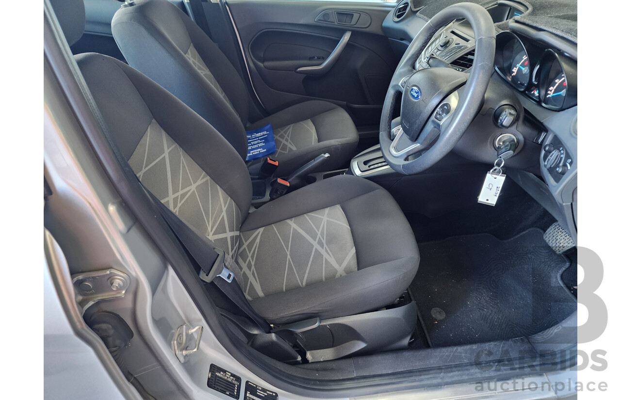 10/2013 Ford Fiesta Ambiente WZ 5d Hatchback silver 1.5L