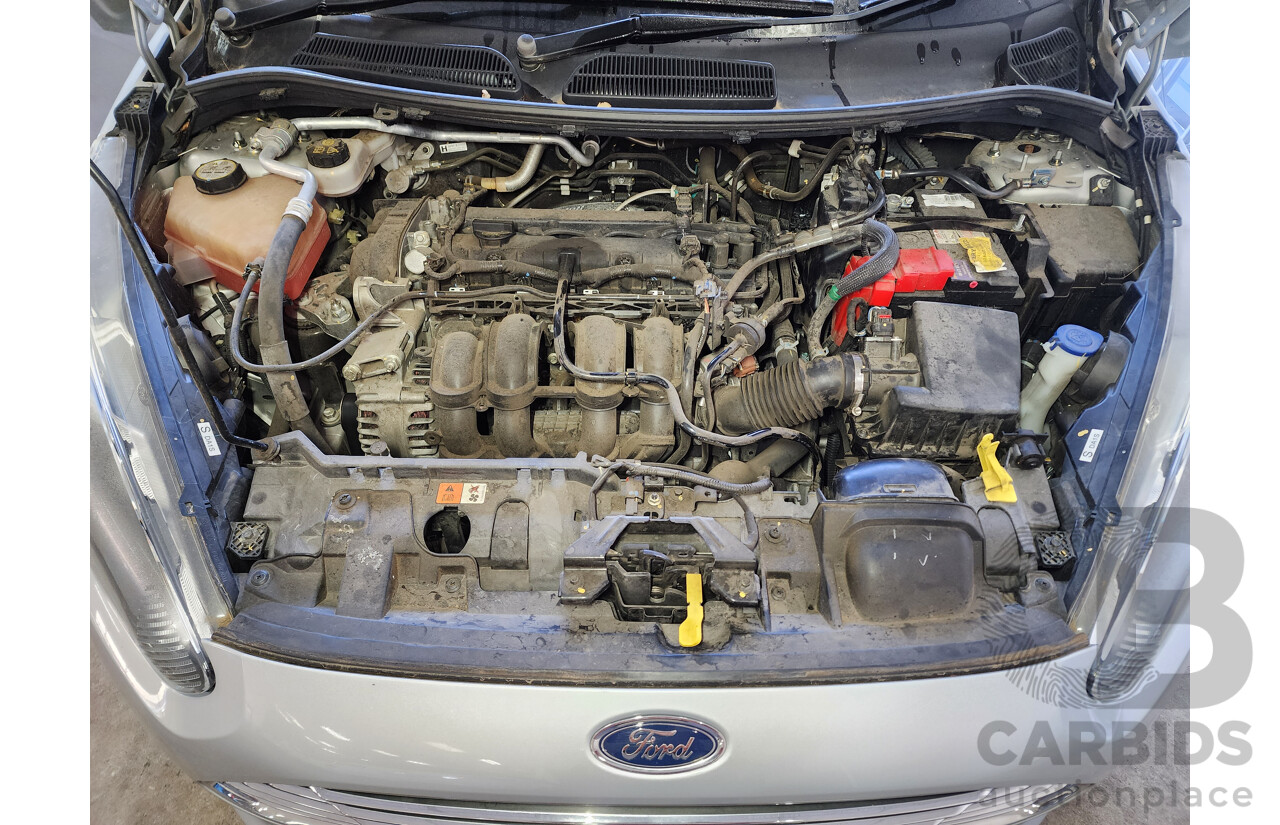 10/2013 Ford Fiesta Ambiente WZ 5d Hatchback silver 1.5L