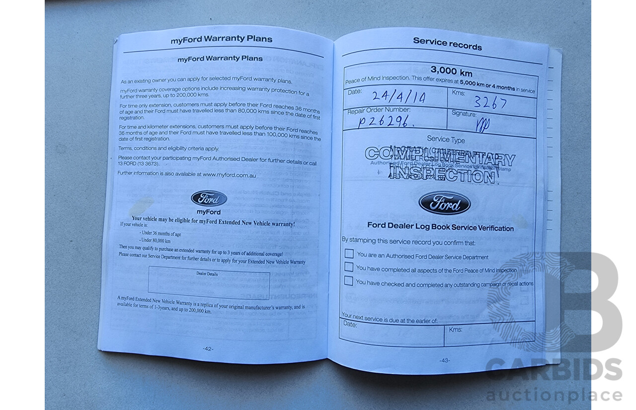 10/2013 Ford Fiesta Ambiente WZ 5d Hatchback silver 1.5L