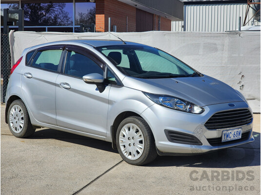 10/2013 Ford Fiesta Ambiente WZ 5d Hatchback silver 1.5L