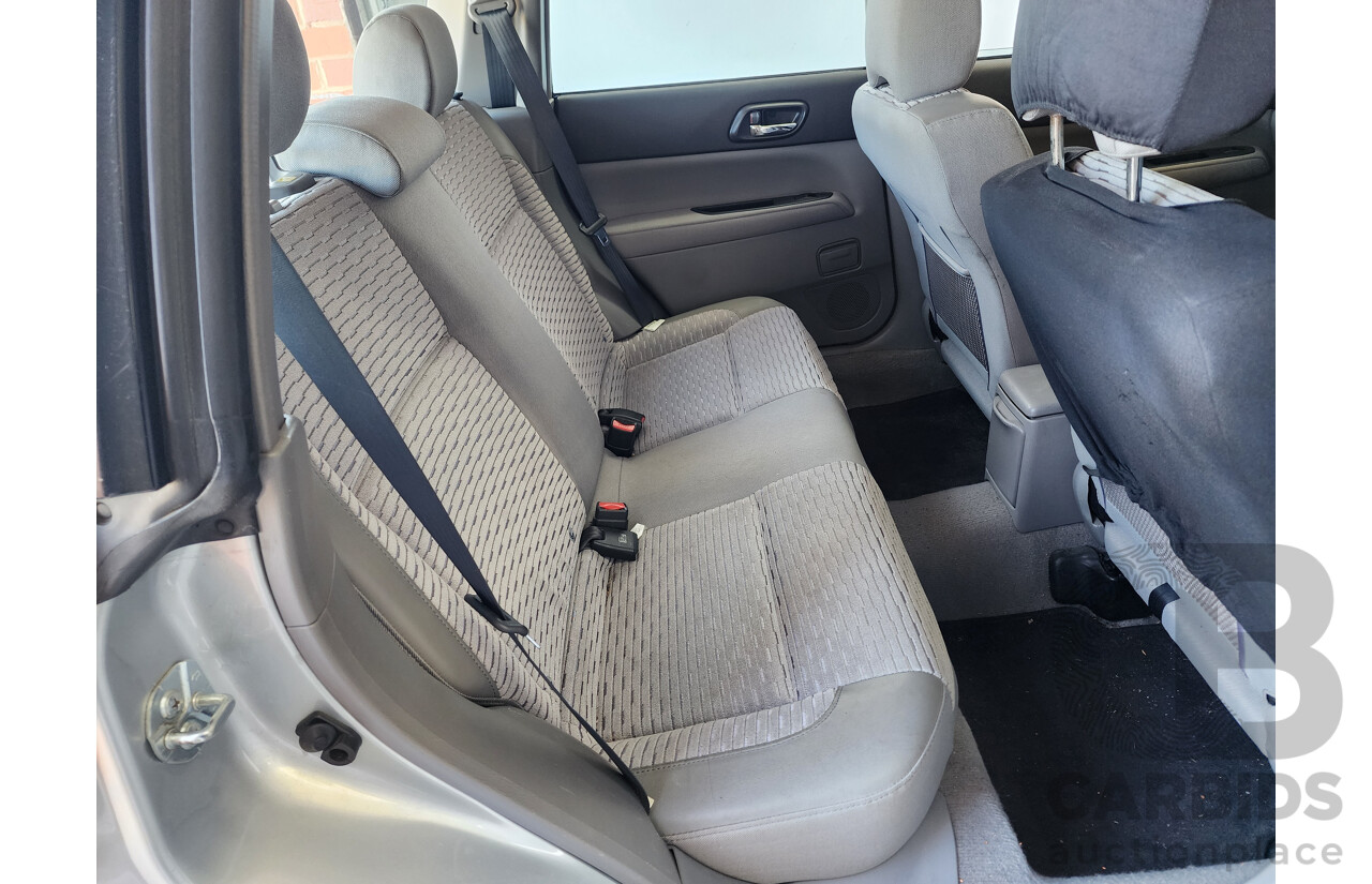 4/2005 Subaru Forester XS MY05 4d Wagon Silver 2.5L