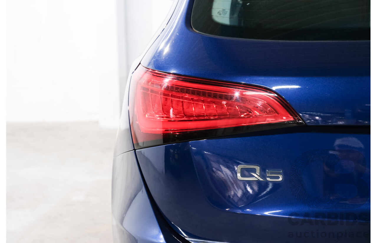 8/2014 Audi Q5 2.0 TFSI Quattro 8R MY14 4d Wagon Blue Turbo 2.0L