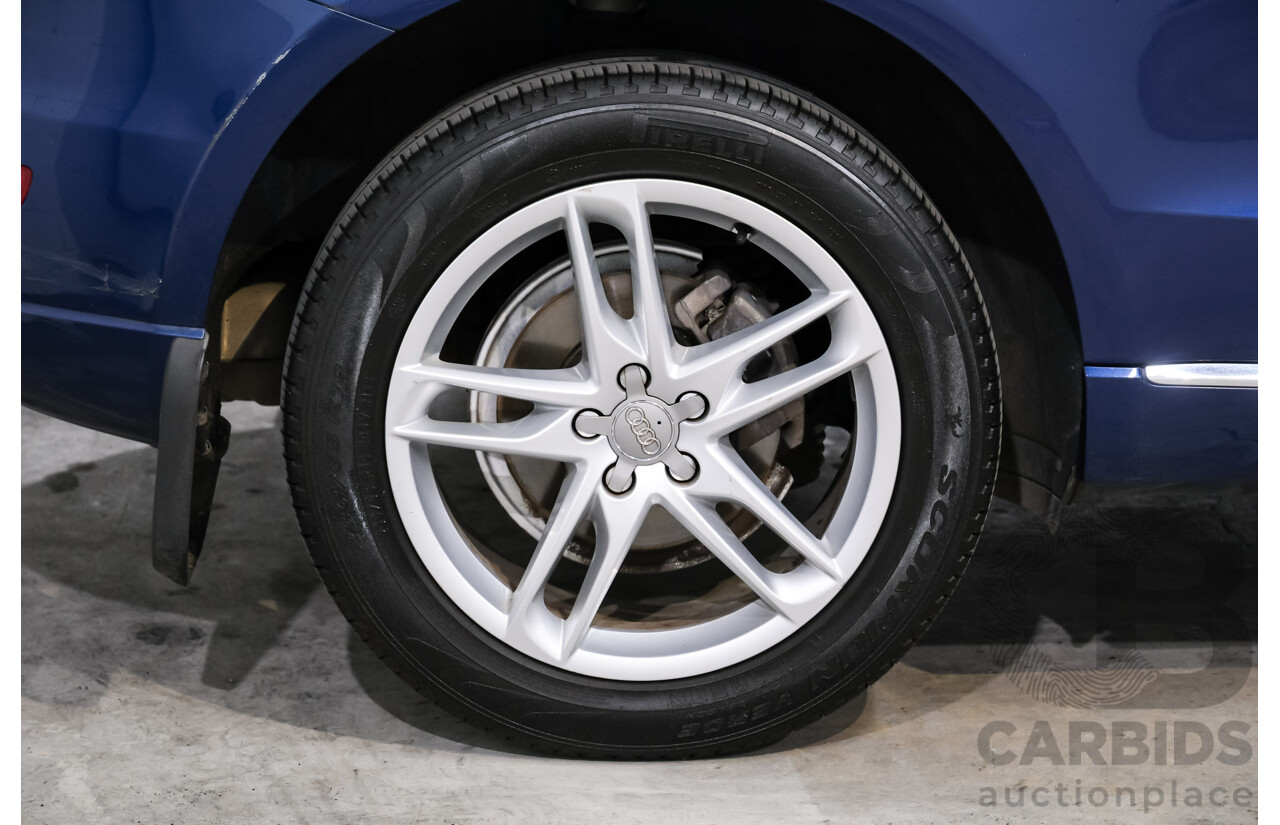 8/2014 Audi Q5 2.0 TFSI Quattro 8R MY14 4d Wagon Blue Turbo 2.0L
