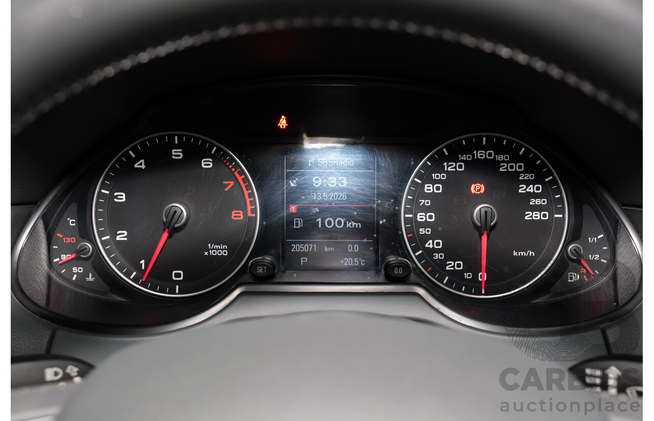 8/2014 Audi Q5 2.0 TFSI Quattro 8R MY14 4d Wagon Blue Turbo 2.0L