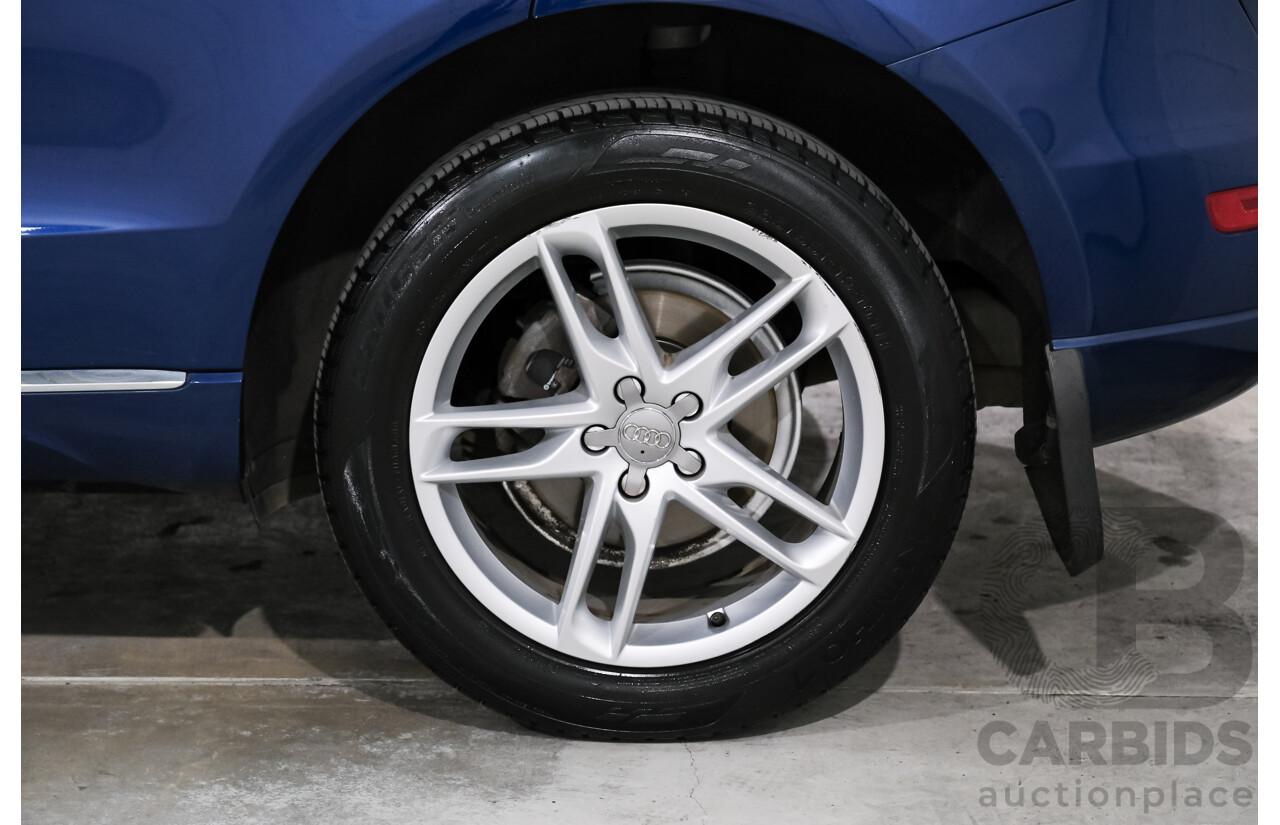 8/2014 Audi Q5 2.0 TFSI Quattro 8R MY14 4d Wagon Blue Turbo 2.0L