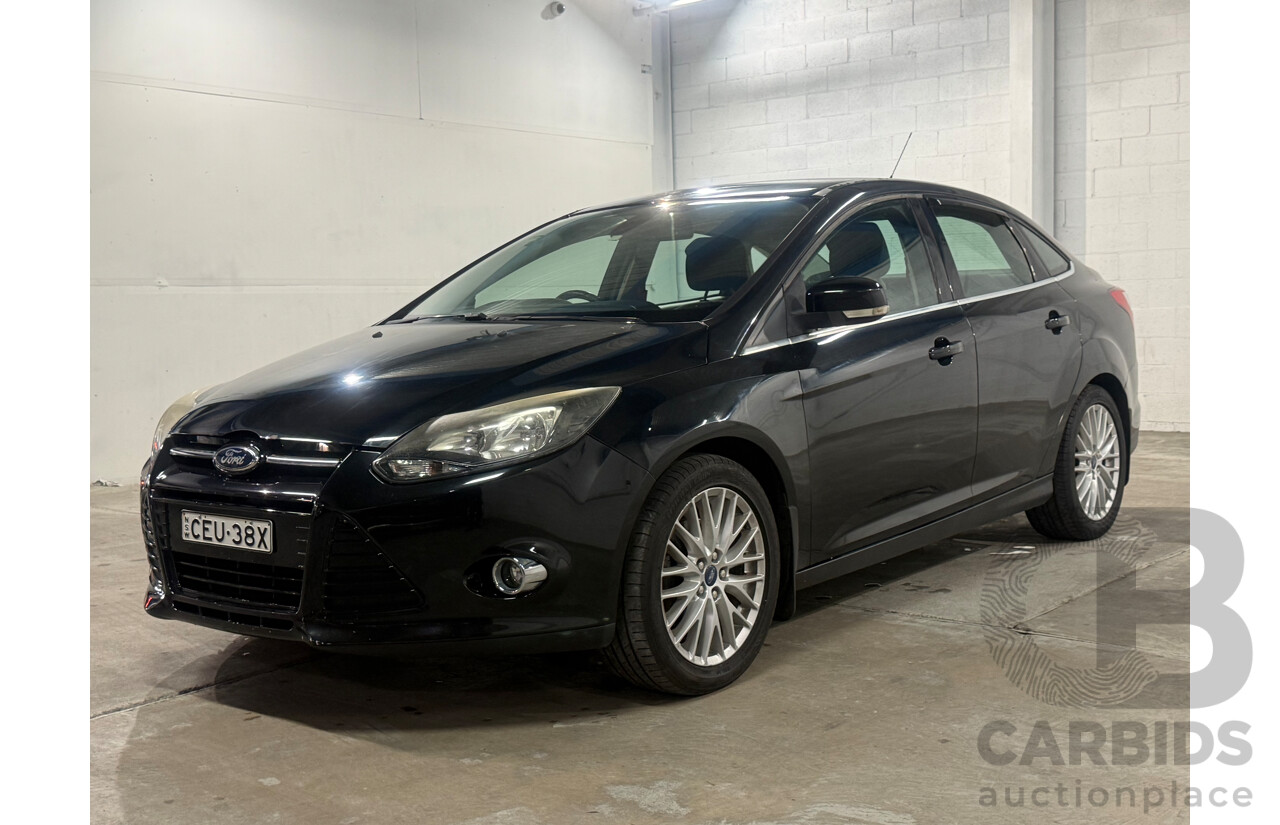 10/2011 Ford Focus Titanium LW 5d Hatchback Black 2.0L