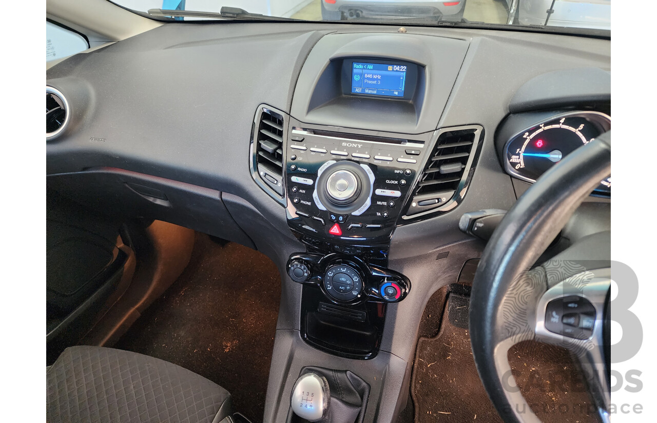 12/2013 Ford Fiesta Sport WZ 5d Hatchback Blue 1.0L