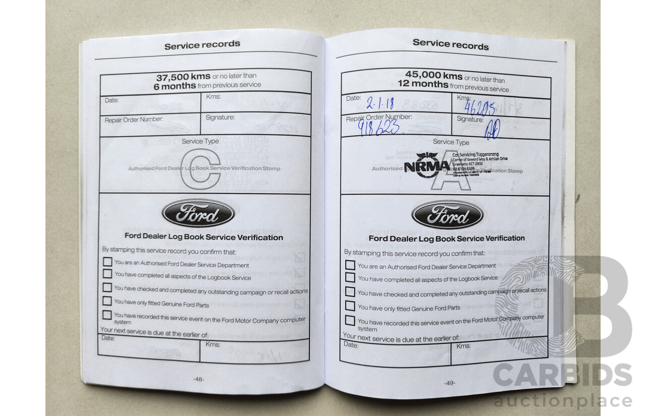 12/2013 Ford Fiesta Sport WZ 5d Hatchback Blue 1.0L