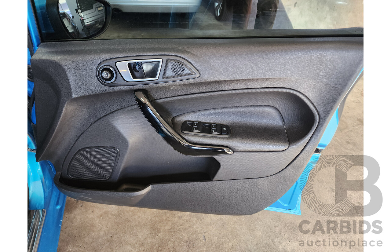 12/2013 Ford Fiesta Sport WZ 5d Hatchback Blue 1.0L