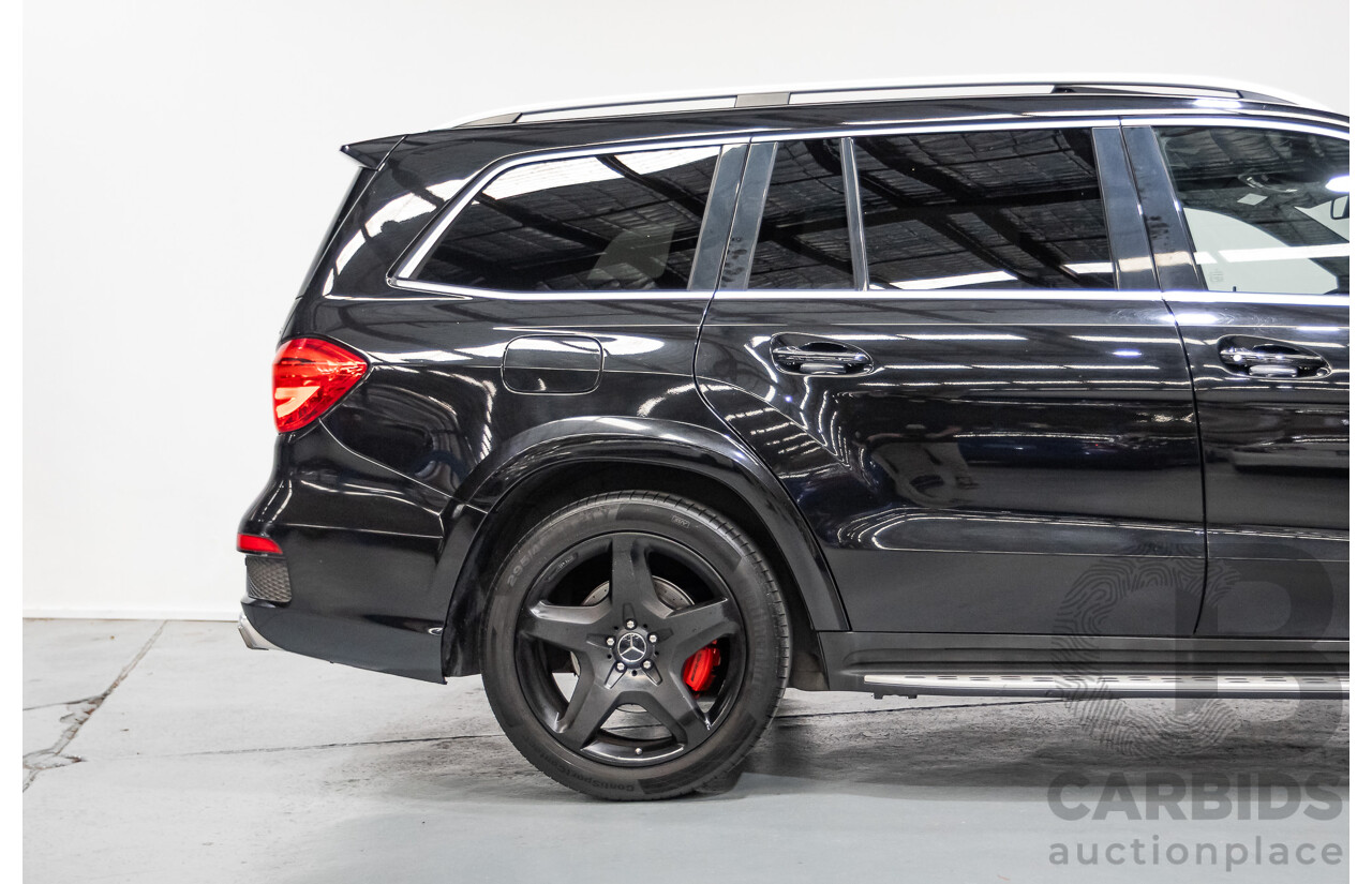 7/2013 Mercedes-Benz GL63 AMG X166 4d Wagon Obsidian Black Metallic Twin Turbo V8 5.5L