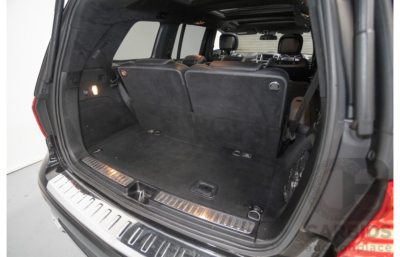 7/2013 Mercedes-Benz GL63 AMG X166 4d Wagon Obsidian Black Metallic Twin Turbo V8 5.5L