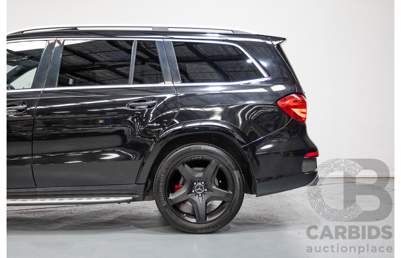 7/2013 Mercedes-Benz GL63 AMG X166 4d Wagon Obsidian Black Metallic Twin Turbo V8 5.5L