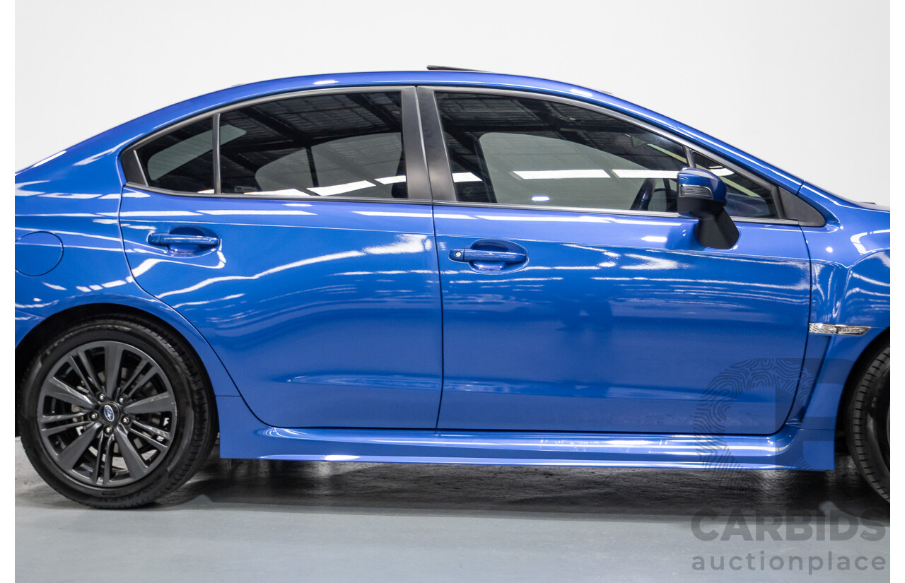 4/2014 Subaru WRX Premium (AWD) MY15 4D Sedan Lapis Blue Turbo 2.0L