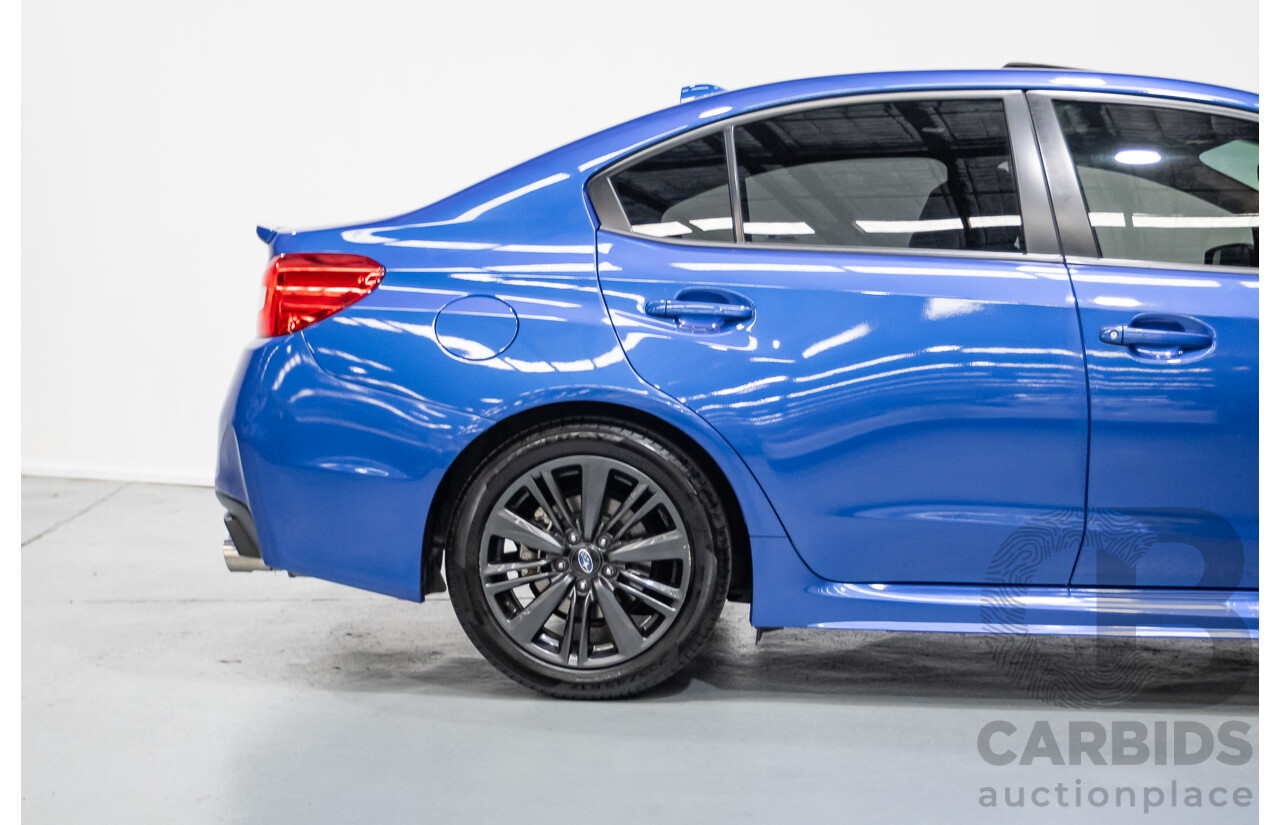 4/2014 Subaru WRX Premium (AWD) MY15 4D Sedan Lapis Blue Turbo 2.0L