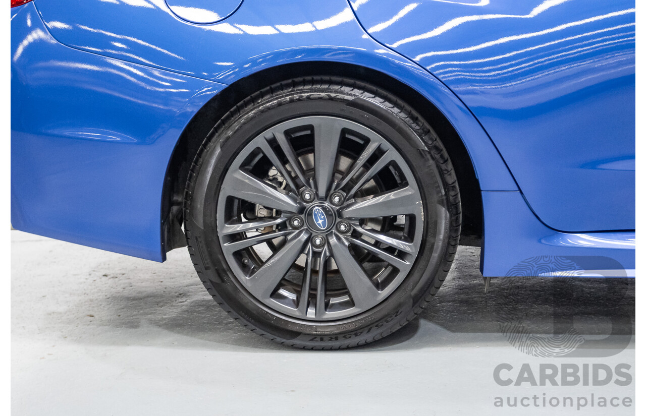 4/2014 Subaru WRX Premium (AWD) MY15 4D Sedan Lapis Blue Turbo 2.0L