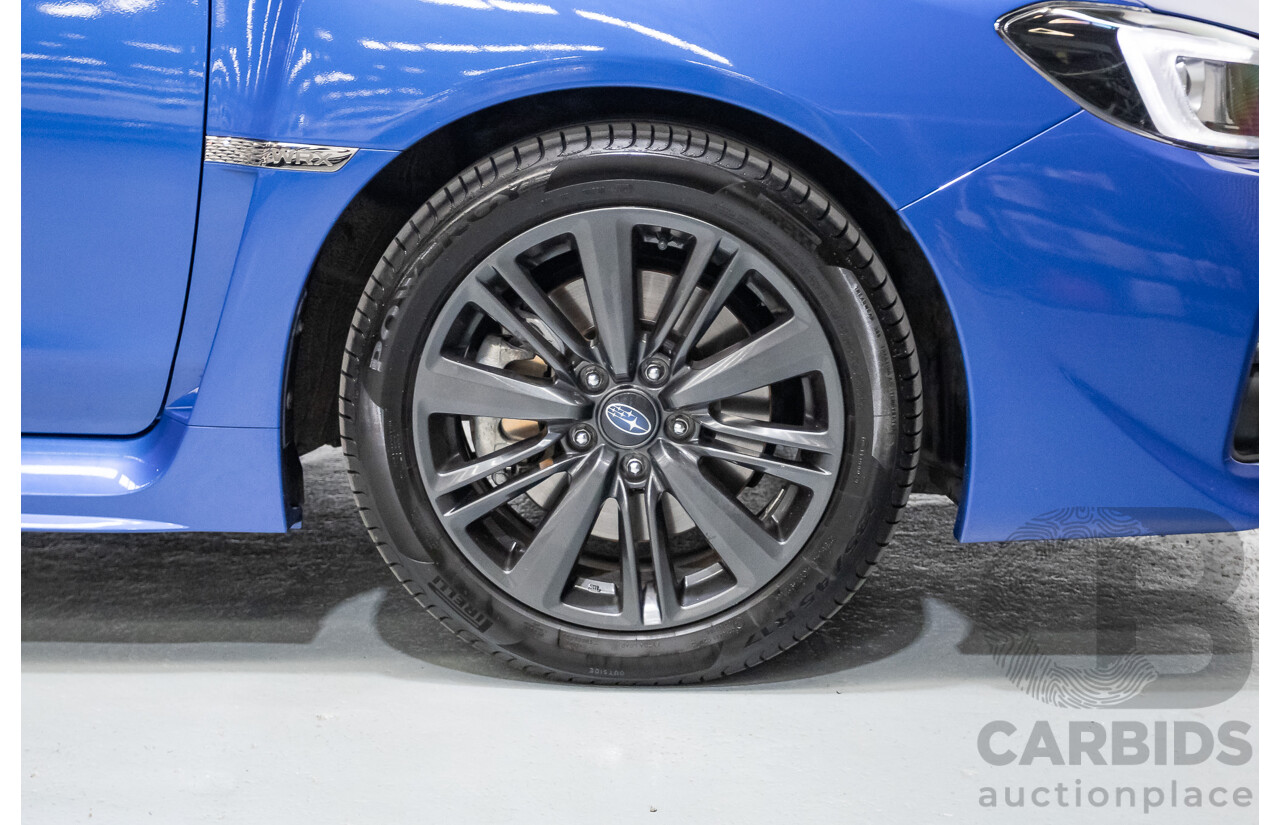 4/2014 Subaru WRX Premium (AWD) MY15 4D Sedan Lapis Blue Turbo 2.0L