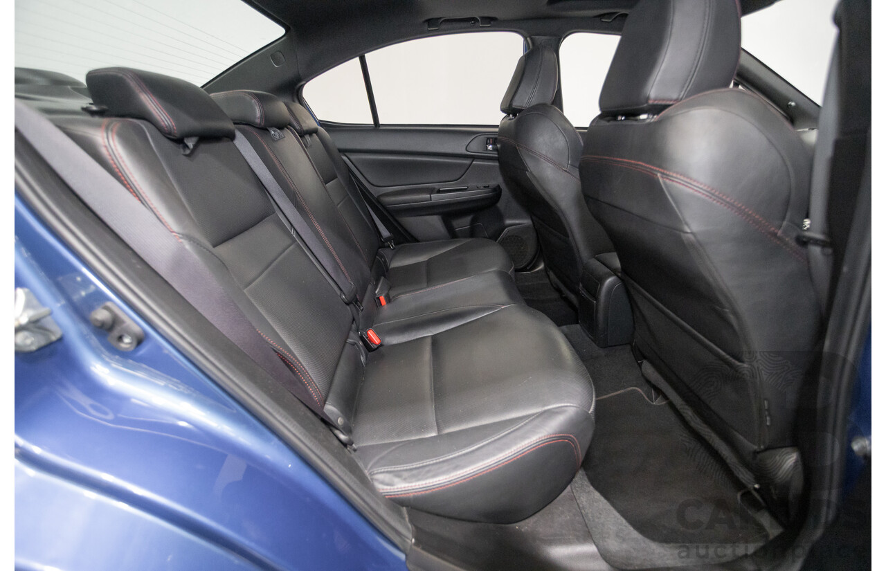 4/2014 Subaru WRX Premium (AWD) MY15 4D Sedan Lapis Blue Turbo 2.0L