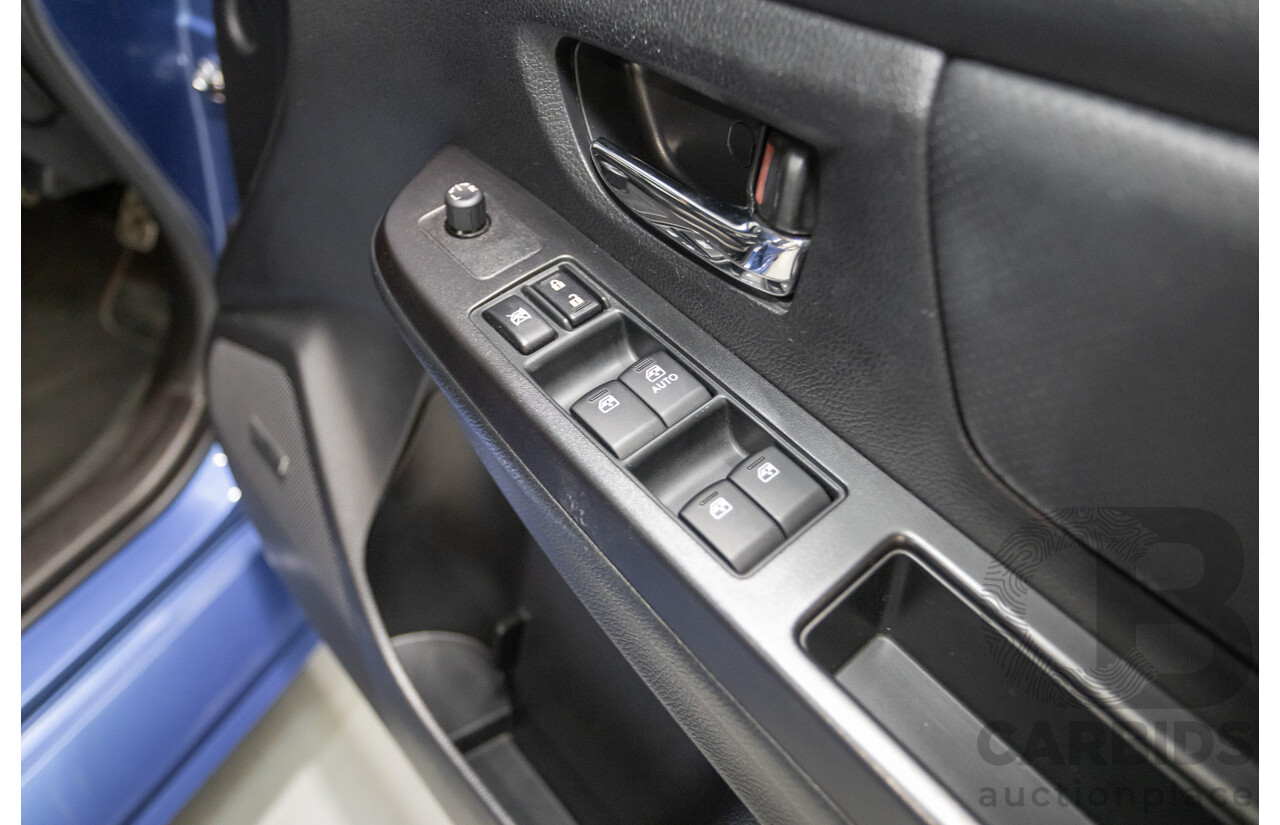 4/2014 Subaru WRX Premium (AWD) MY15 4D Sedan Lapis Blue Turbo 2.0L