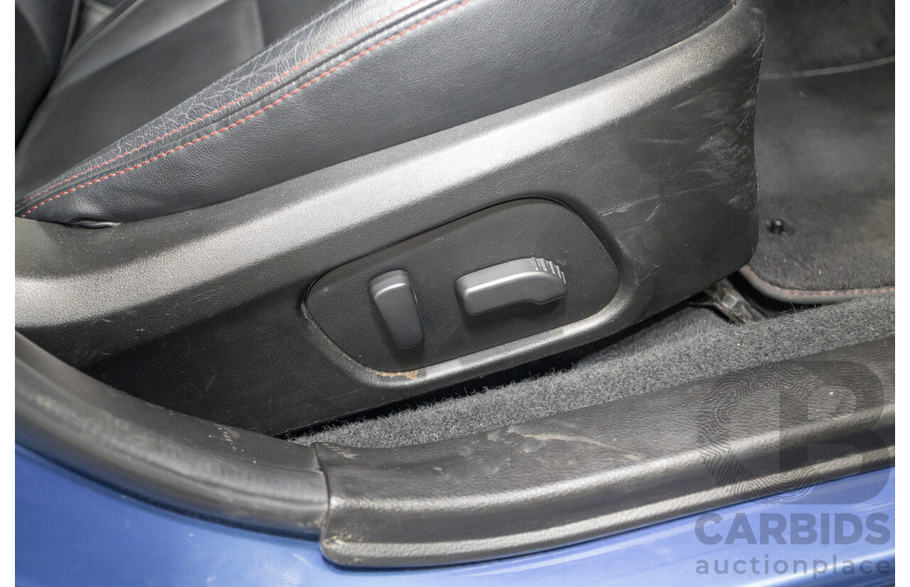 4/2014 Subaru WRX Premium (AWD) MY15 4D Sedan Lapis Blue Turbo 2.0L