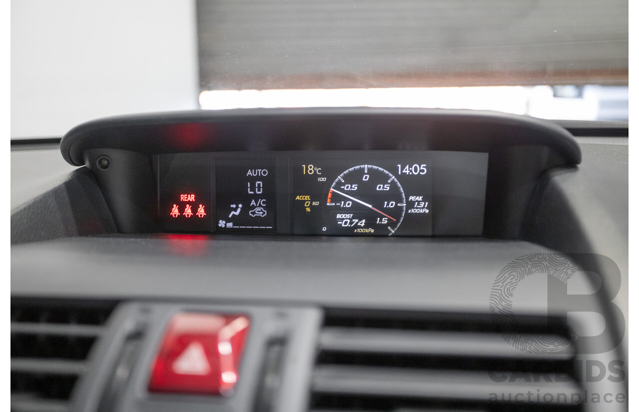4/2014 Subaru WRX Premium (AWD) MY15 4D Sedan Lapis Blue Turbo 2.0L