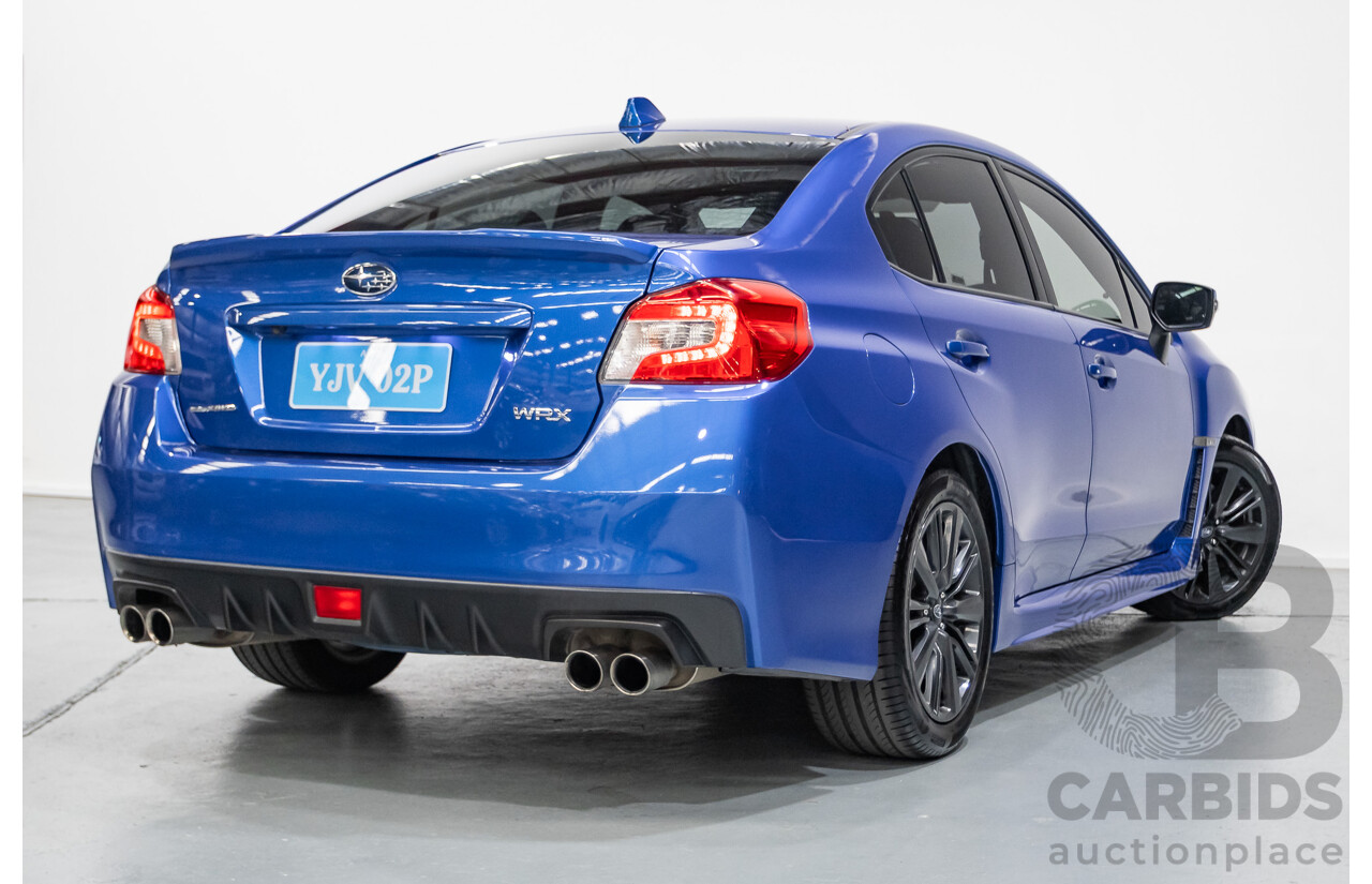 4/2014 Subaru WRX Premium (AWD) MY15 4D Sedan Lapis Blue Turbo 2.0L
