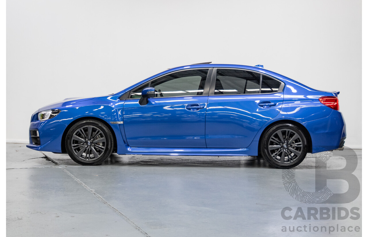 4/2014 Subaru WRX Premium (AWD) MY15 4D Sedan Lapis Blue Turbo 2.0L