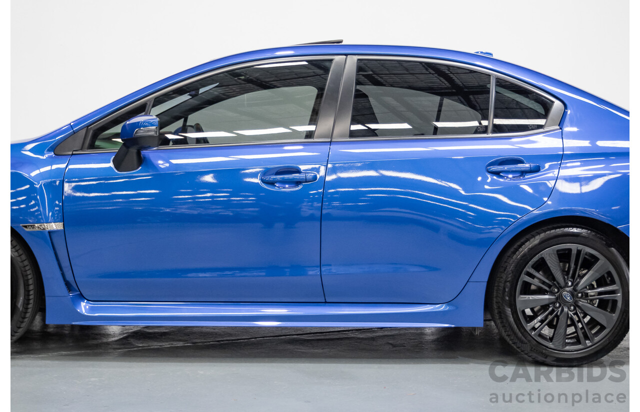 4/2014 Subaru WRX Premium (AWD) MY15 4D Sedan Lapis Blue Turbo 2.0L