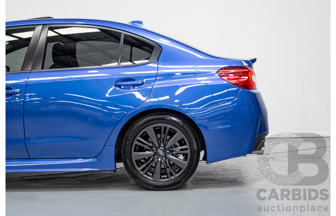 4/2014 Subaru WRX Premium (AWD) MY15 4D Sedan Lapis Blue Turbo 2.0L