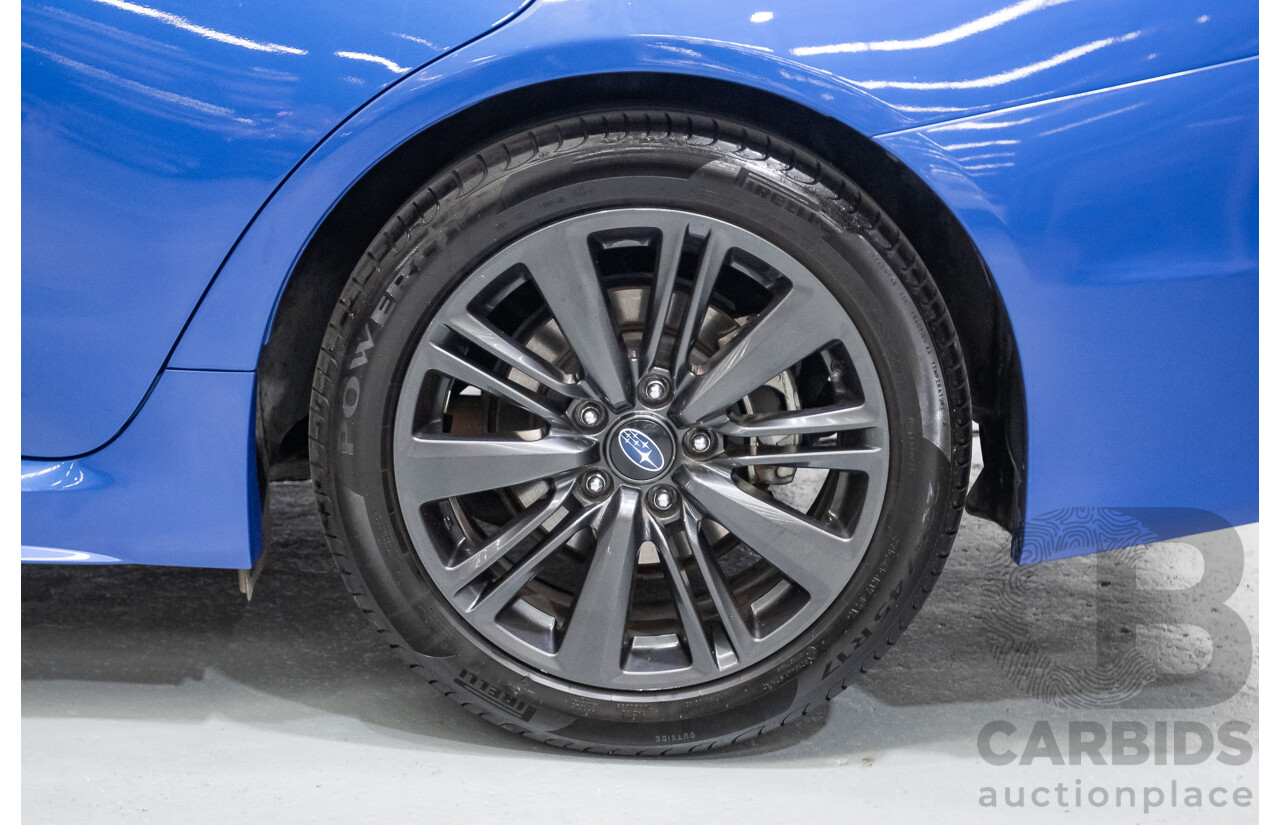 4/2014 Subaru WRX Premium (AWD) MY15 4D Sedan Lapis Blue Turbo 2.0L