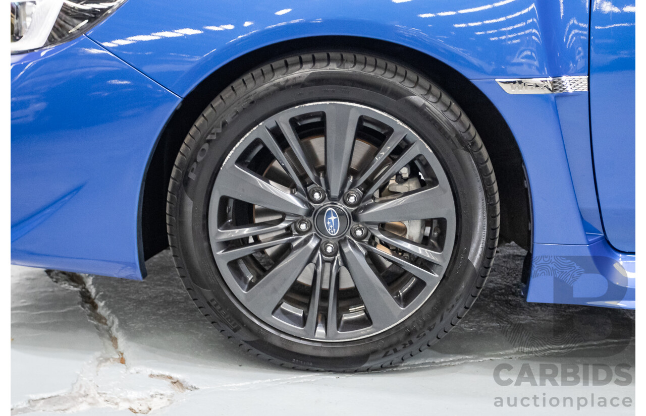 4/2014 Subaru WRX Premium (AWD) MY15 4D Sedan Lapis Blue Turbo 2.0L