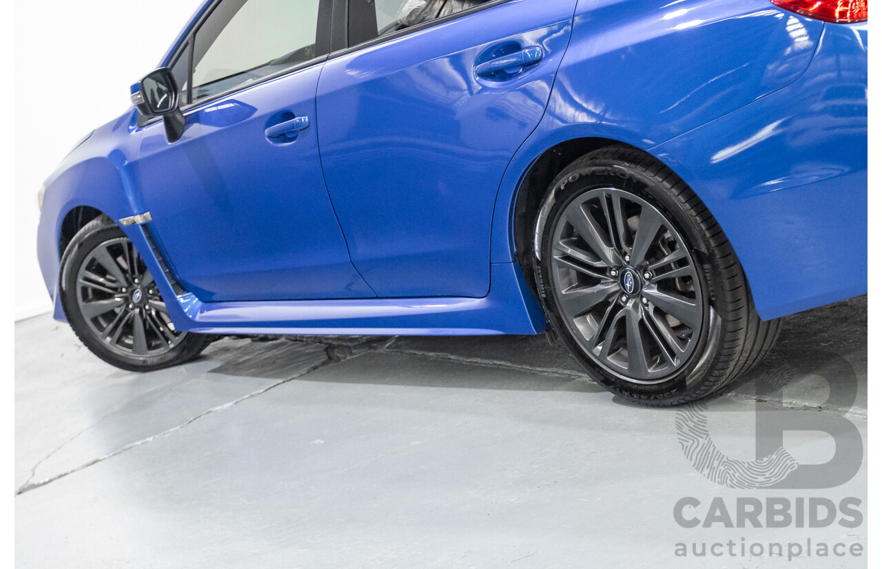 4/2014 Subaru WRX Premium (AWD) MY15 4D Sedan Lapis Blue Turbo 2.0L
