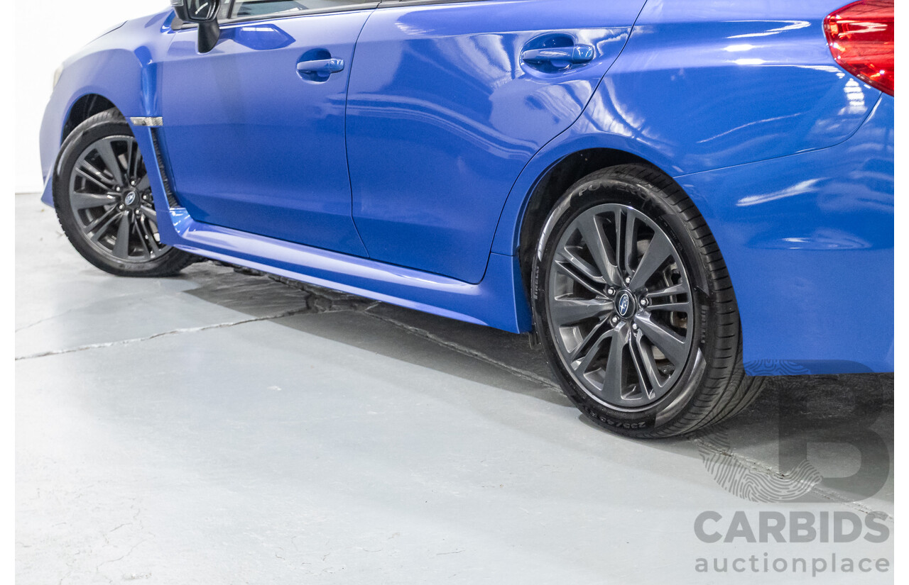 4/2014 Subaru WRX Premium (AWD) MY15 4D Sedan Lapis Blue Turbo 2.0L