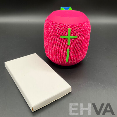 ULTIMATE EARS Wonderboom 3 Portable Bluetooth Speaker (Hyper Pink) - ORP $115