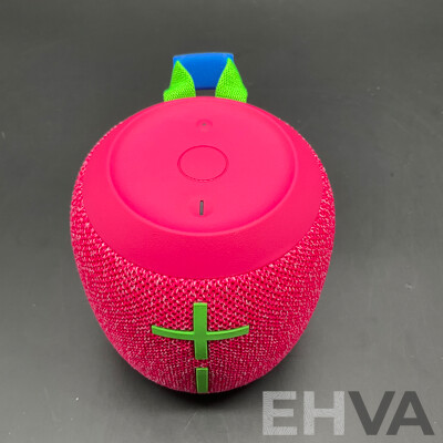 ULTIMATE EARS Wonderboom 3 Portable Bluetooth Speaker (Hyper Pink) - ORP $115