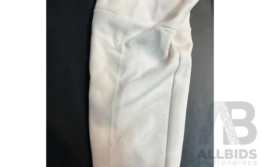 Nike Men's White Pants - Size S