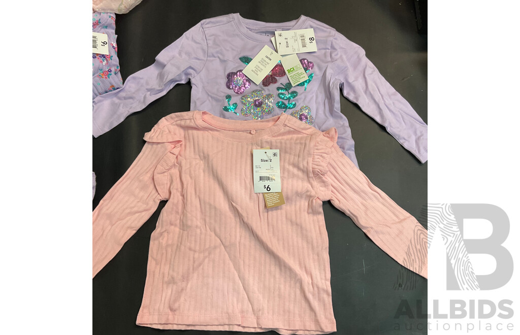 Petite Etoile Size 3 Tutu Dress with Assorted Anko Size 2 Girls Clothes & Suction Plate & Sippy Cup