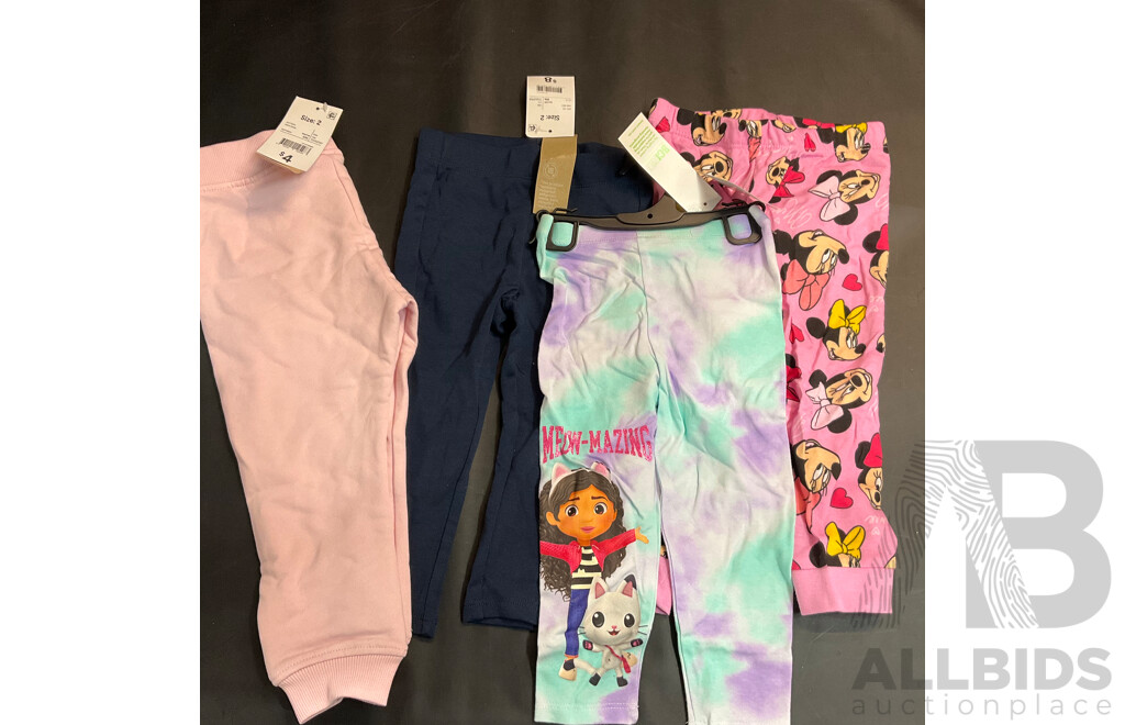 Petite Etoile Size 3 Tutu Dress with Assorted Anko Size 2 Girls Clothes & Suction Plate & Sippy Cup