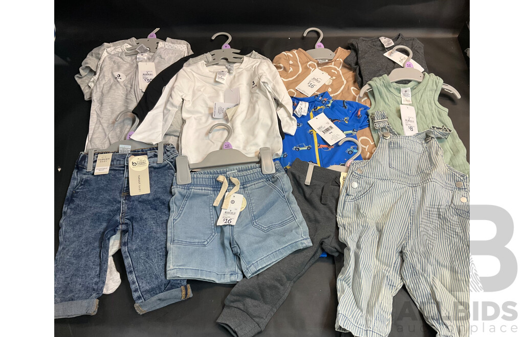 Assorted Target Baby Clothes for 6-12 Months
